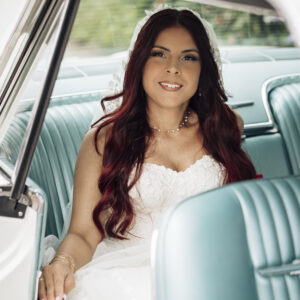 Photo d'un mariage à La Réunion – Ford Thunderbird