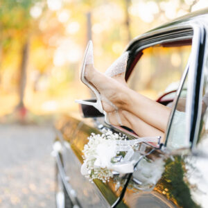 Photo d'un mariage à La Réunion – Ford Mustang