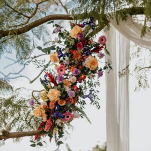 Photo d'un mariage à La Réunion – Décoration florale