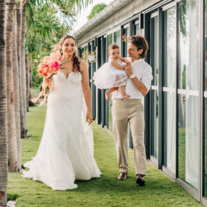 Photo d'un mariage à La Réunion – Décoration florale