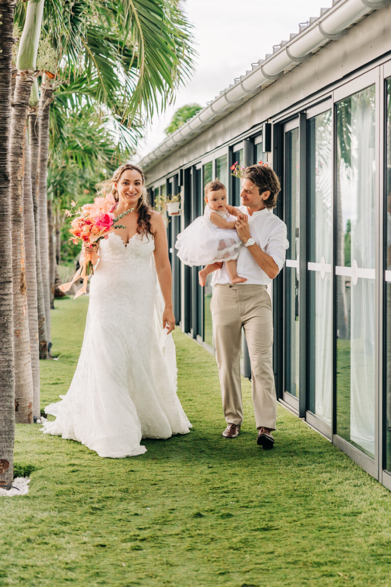Photo d'un mariage à La Réunion – Décoration florale