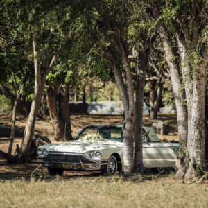 Photo d'un mariage à La Réunion – Ford Thunderbird