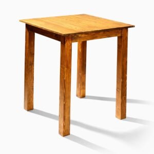 Mange-debout en bois carré
